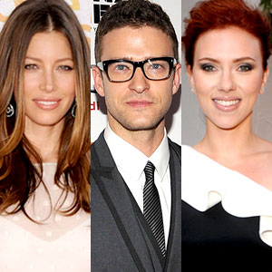 Jessica Biel, Justin Timberlake, Scarlett Johansson Jessica Biel, Justin Timberlake, Scarlett Johansson